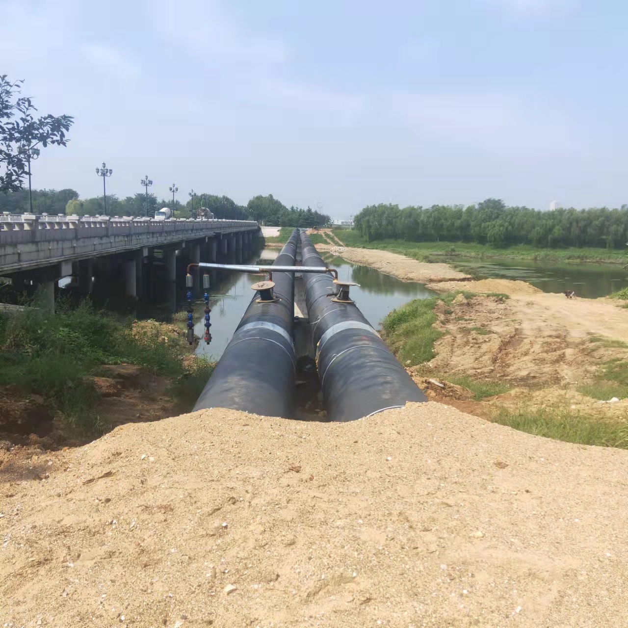 静安球墨铸铁输油管道清洗